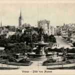 Weimar - Blick vom Museum