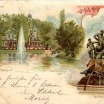 Fürth - Stadtpark - Litho