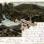 Gruss aus Schramberg - Litho