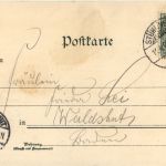 Gruss aus Stühlingen in Baden - Litho