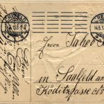 Fröhliche Pfingsten - Prägekarte