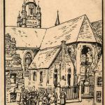 Kirche in Roulers - Weltkrieg 1914