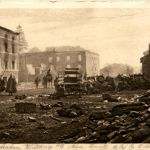 Einmarsch in französische Stadt