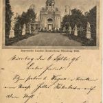Nürnberg - Landes Ausstellung 1896 - Ganzsache mit Sonderstempel