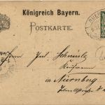 Nürnberg - Landes Ausstellung 1896 - Ganzsache mit Sonderstempel