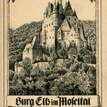 Burg Eltz im Moseltal - Künstler W. Lenz