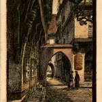 Frankfurt - Nürnberger Hof - Künstler D. Müller