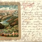 Gruss vom Achensee - Litho
