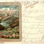 Gruss vom Achensee - Litho