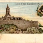 Kyffhäuser Kaiser Wilhelm Denkmal - Litho