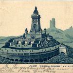 Gruss vom Kyffhäuser - Litho