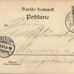 Gruss vom Kyffhäuser - Litho