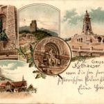 Gruss vom Kyffhäuser - Litho