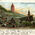 Gruss vom Kyffhäuser - Litho