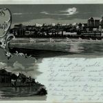 Gruss aus Breisach - Litho