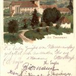 St. Trudpert - Litho - Münstertal