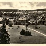 Oberhof - Blick vom Parkhotel Wünscher
