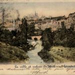 Luxembourg - La ville et rochers du Bock
