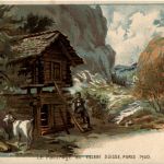 Paris - Le Paturage au Village Suisse 1900