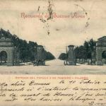 Recuerdo de Buenos Aires - Palermo - Entrada del Parque 3 de Febrero