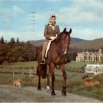 Her Majesty the Queen rifing at Baimoral