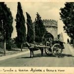 Roma - tomba a Cecilia Metella e Carro a vino
