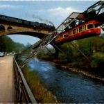 Wuppertal - Sonnborner Brücke und Schwebebahn