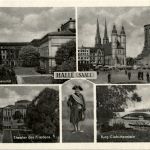 Halle Saale - Mehrbildkarte