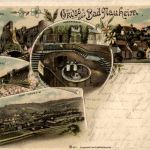 Gruss aus Bad Nauheim - Litho