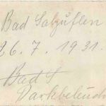 Bad Salzuflen - Parkbeleuchtung 1931
