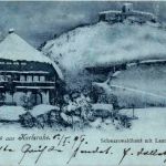 Gruss aus Karlsruhe - Schwarzwaldhaus mit Lauterberg