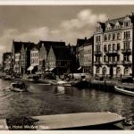Emden - Am Delft mit Hotel Weisses Haus