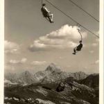 Sessellift am Nebelhorn bei Oberstdorf
