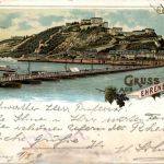 Gruss aus Ehrenbreitstein - Litho