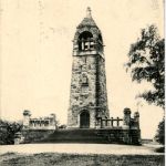 Witten-Ruhr - Bergerdenkmal auf dem Hohenstein -Bahnpost Aachen- Dortmund