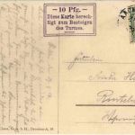 Witten-Ruhr - Bergerdenkmal auf dem Hohenstein -Bahnpost Aachen- Dortmund