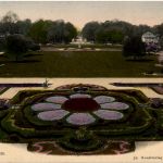 Dresden - Blumenbeet am Palais im G. Garten
