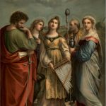 Heilige Cäcille - Künstler Raffaello Sanzio Dresden