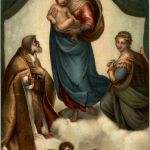Die Sixtinische Madonna - Künstler Raffaello Sanzio Dresden