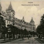 Aachen - Kapuzinergraben mit Hauptpost