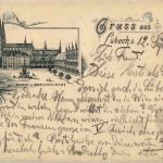Gruss aus Lübeck - Vorläufer 1891