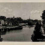 Saalfeld Saale mit Schloss