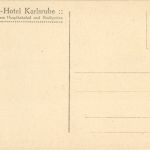 Karlsruhe - Schloss Hotel am Stadtgraben
