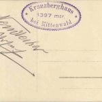 Mittenwald - Von der Weide zurück