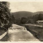 Baden-Baden - Partie an der Oos mit Lawn Tennis Platz