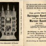 Marmor Kunstuhr in Goslar