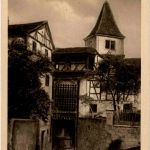 Harburg - Einlasstor im Schloss
