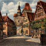 Rothenburg ob der Tauber - Rödergasse