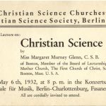 Berlin-Charlottenburg - Christian Science Churches