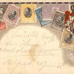 Serbien - Briefmarken - Prägekarte